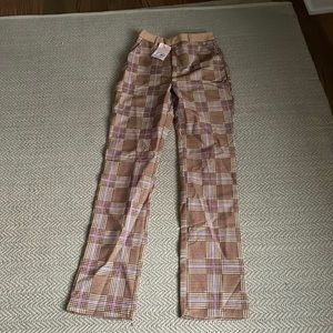 Misguided checkered pants